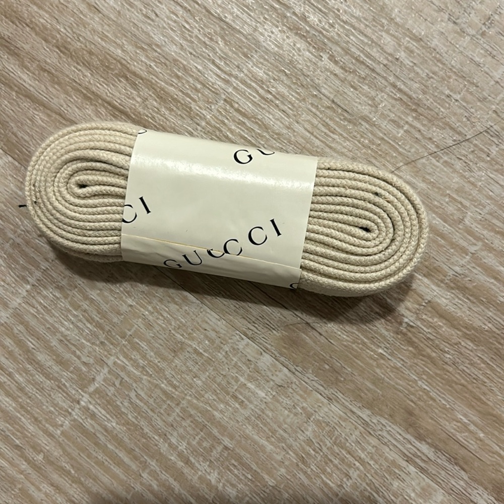 Gucci shoe laces
